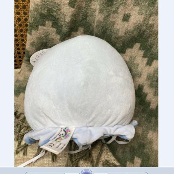 Jellyfish Jarin The Blue Squishmallows 8” with tags 2019 - New - HTF - Picture 2 of 4